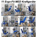Ergo-Fit 11 medizinische Kraftgerte - Chipkartengesteuert mit Displays, 4000 S MED Serie, Medizinzulassung MPG, gebraucht - berholter Zustand