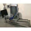 Ergo-Fit Beinpresse, verstellbare Leg Press, 172,5kg Gewichtsblock, Polster Blau, gebrauchter - berholter Zustand