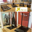 Fle-xx 7er Beweglichkeitszirkel, Rckgrat-Konzept, Dehnzirkel aus Holz von Flexx, Holzfarbe Dunkel, guter gebrauchter Zustand