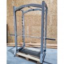 Hoist PTS 3D Multipresse mit Kabelzug Crossover, Max Rack Smith Machine with Cable Crossover, Dual Adjustable Pulley DAP, Rahmenfarbe Silber, gebrauchter - berholter Zustand