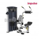 Impulse Fitness Bauch und Rckenstrecker, 2 in 1 Kombimaschine, IT9534, Abdominal/Back Extension, 90kg Gewichtsblock
