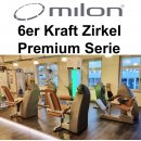 Milon 6er PREMIUM Kraft Zirkel, Baujahr 2017, Gehuse in...