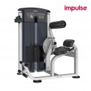 Impulse Fitness Rckenstrecker, Hyperextension, IT9532, Back Extensionl, 90kg Gewichtsblock