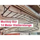 14 Meter Lange Monkey Bar Kletterstange zum Hangeln,...