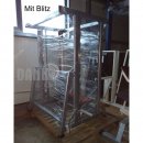 BH Fitness Max Rack LD400 / XD400EI, Multipresse, Power / Squat Rack, Silber, gebraucht